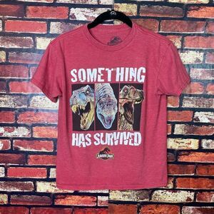 ‎5 for $25🔥Large (10-12) Jurassic Park Red T-Shirt